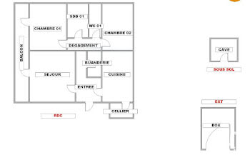 appartement à Évry-Courcouronnes (91)