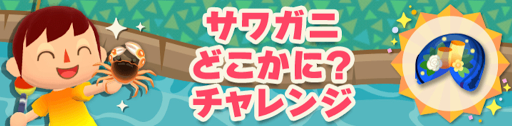 サワガニどこかに？チャレンジ