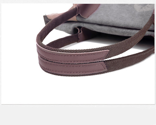 Title 9, Retro Stitching Contrast Color Ladies Canvas Sh...