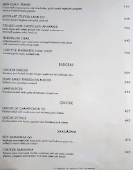 Amour Bistro menu 6