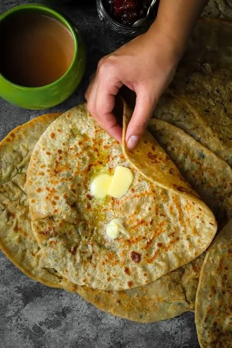 Aloo Paratha with Desi Chai