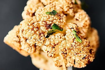 Mediterranean Roasted Cauliflower