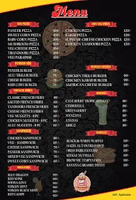 First Taste Pizza menu 1