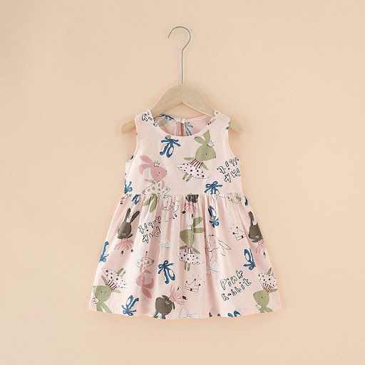 Title 10, New Spring and Summer Girls Dresses, pure cott...