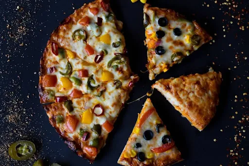 Mexican Veggie Cheese Pizza