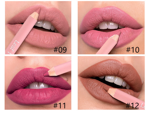 Title 10, 12 Color Matte Lipstick Lip Liner Set. Achieve ...