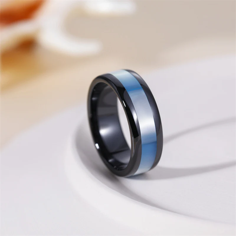 Anello ornamento ceramico europeo e americano, un accessorio elegante e decorativo per la casa. Un'ottima idea regalo.