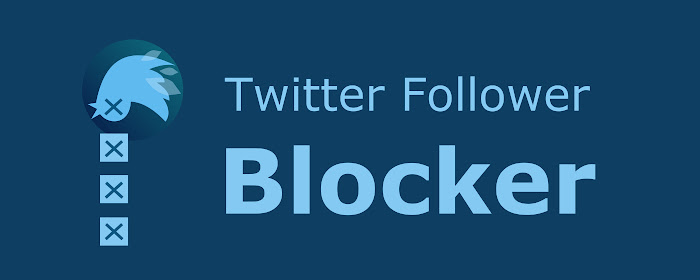 Twitter Follower Blocker marquee promo image