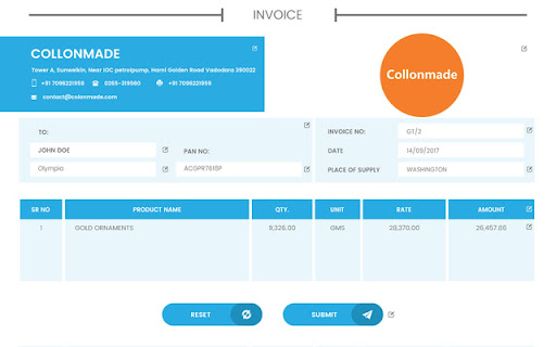 Simple Invoice