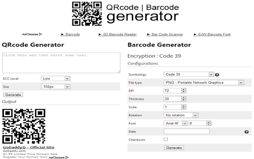 Qrcode - Barcode Generator