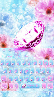 Pink Diamond Flower Keyboard(圖1)-速報App