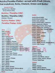 The Dhaba menu 6