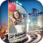 Cover Image of ダウンロード City Hoarding Photo Frame 1.1 APK