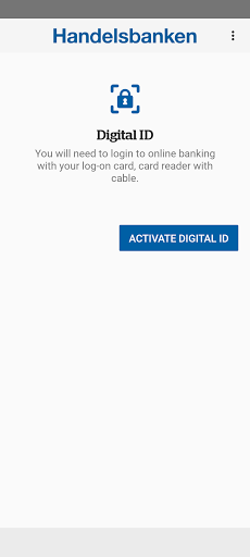 Screenshot Handelsbanken Digital ID