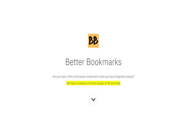 Better Bookmarks for Google Chrome - Extension Download