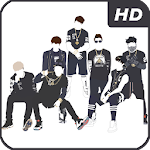 Cover Image of Download BTS Wallpaper HD 1.0.0 APK