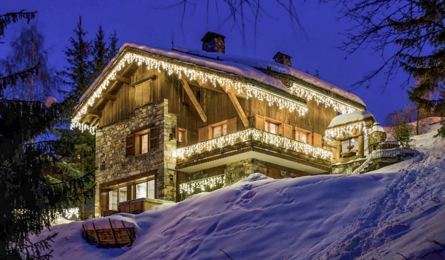 Chalet avec terrasse La Plagne