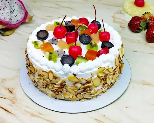 Exotic Fresh Fruit Cake