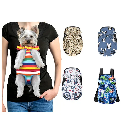 1pc,Cat and Dog Pet Backpack, Cat and Dog Travel Pet Bag, Breathable Shoulder Portable Bag, Pet Supplies