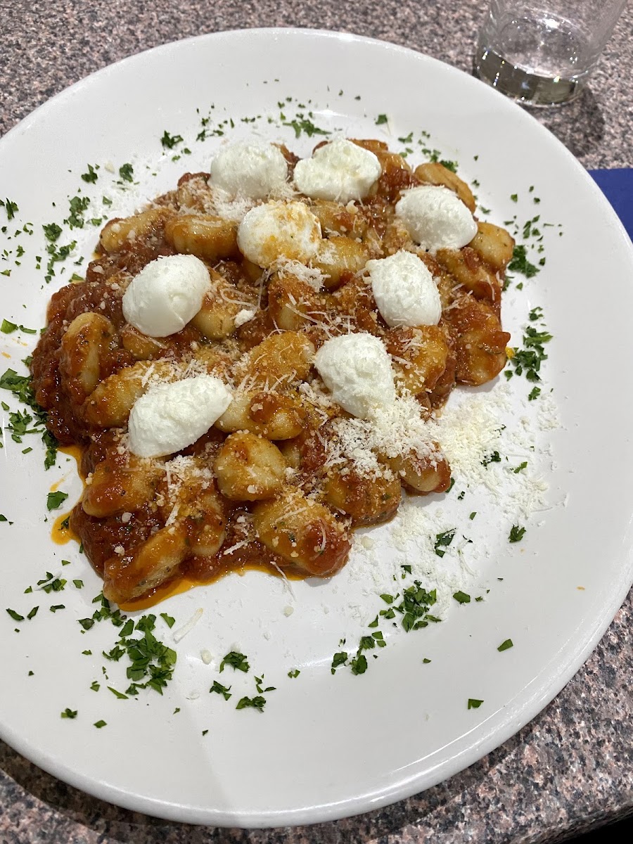 Gluten-Free Gnocchi at Cotto