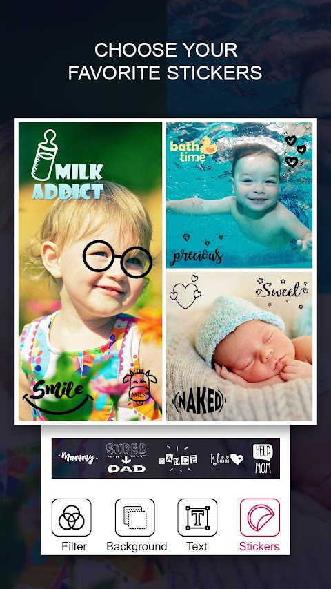 Baby Photo Collage Editor & Pregnancyのおすすめ画像4