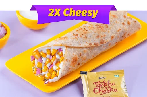 Cheesynator Corn Salsa Wrap