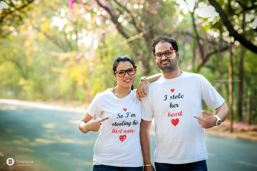 Fotógrafo de casamento Sai Kumar Gandi (snapscue). Foto de 17 de janeiro 2019