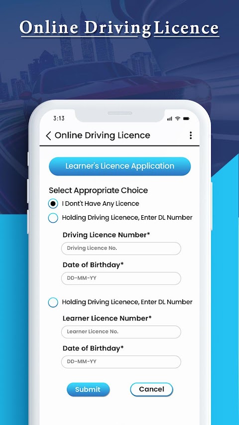 Online Indian Driving License Applyのおすすめ画像5