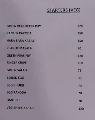 Green Bar & Restaurant menu 3