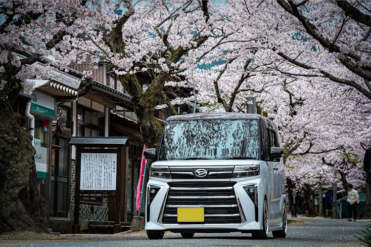 タントカスタムのパンダタント・ピックアップチャレンジ・サクラと愛車に関するカスタム事例の投稿画像1枚目