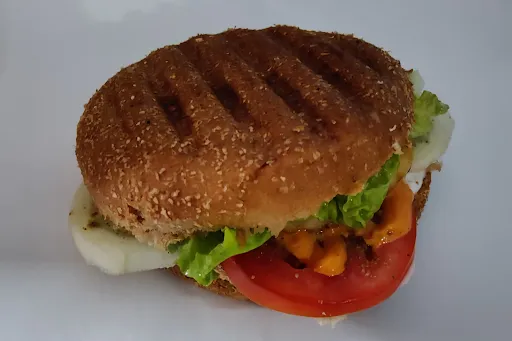 Schezwan Paneer Burger