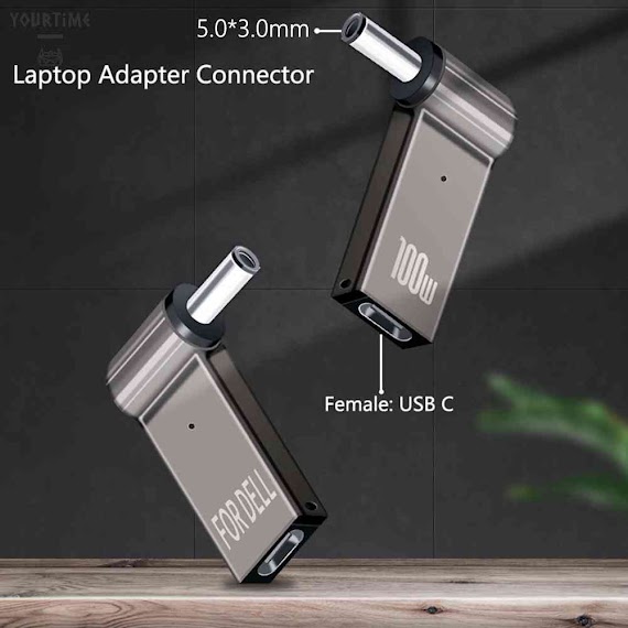 Đầu Chuyển Đổi Pd 100W Từ Usb Type - C Sang Dc