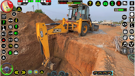 Screenshot JCB Backhoe Loader Driving