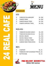 24 Real Cafe menu 7