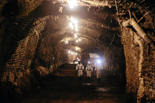 Safety first: Gold Fields will test every worker returning to its South Deep mine. Picture: GETTY IMAGES/WALDO SWIEGERS