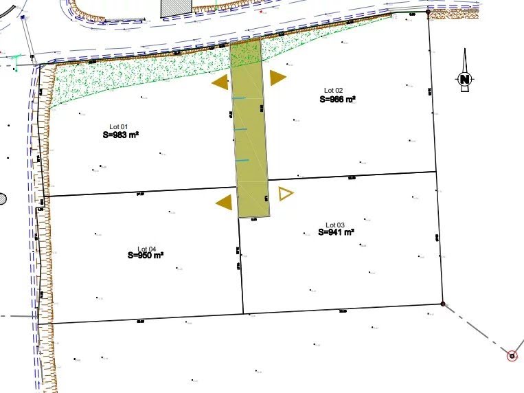 Vente terrain à batir  966 m² à Trédrez-Locquémeau (22300), 121 000 €