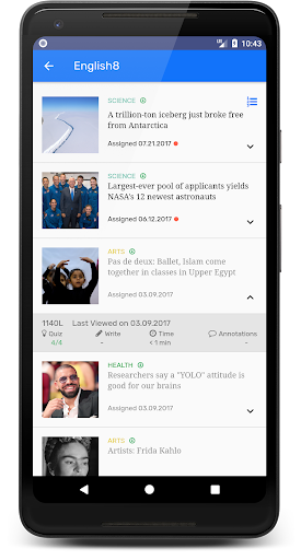 Newsela for Android (Beta)