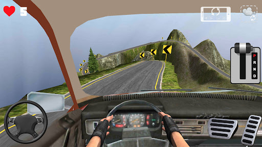 Screenshot Mountain Car Driving Game