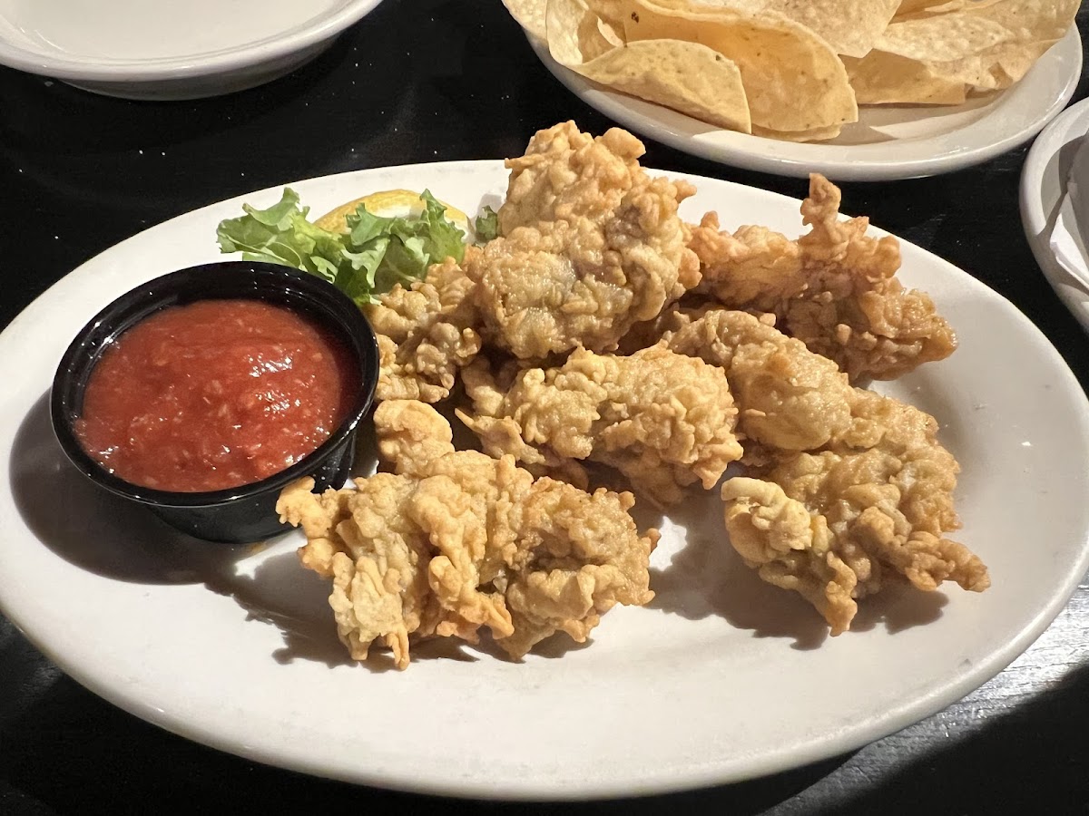 GF fried oysters