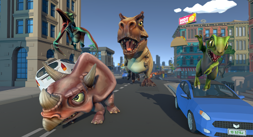 Dinosaur.io Jurassic Battle Royale World  APK MOD screenshots 4