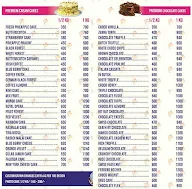 De Luscious Cakes menu 1