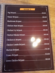 Kushi Hyderabad Biryani menu 3