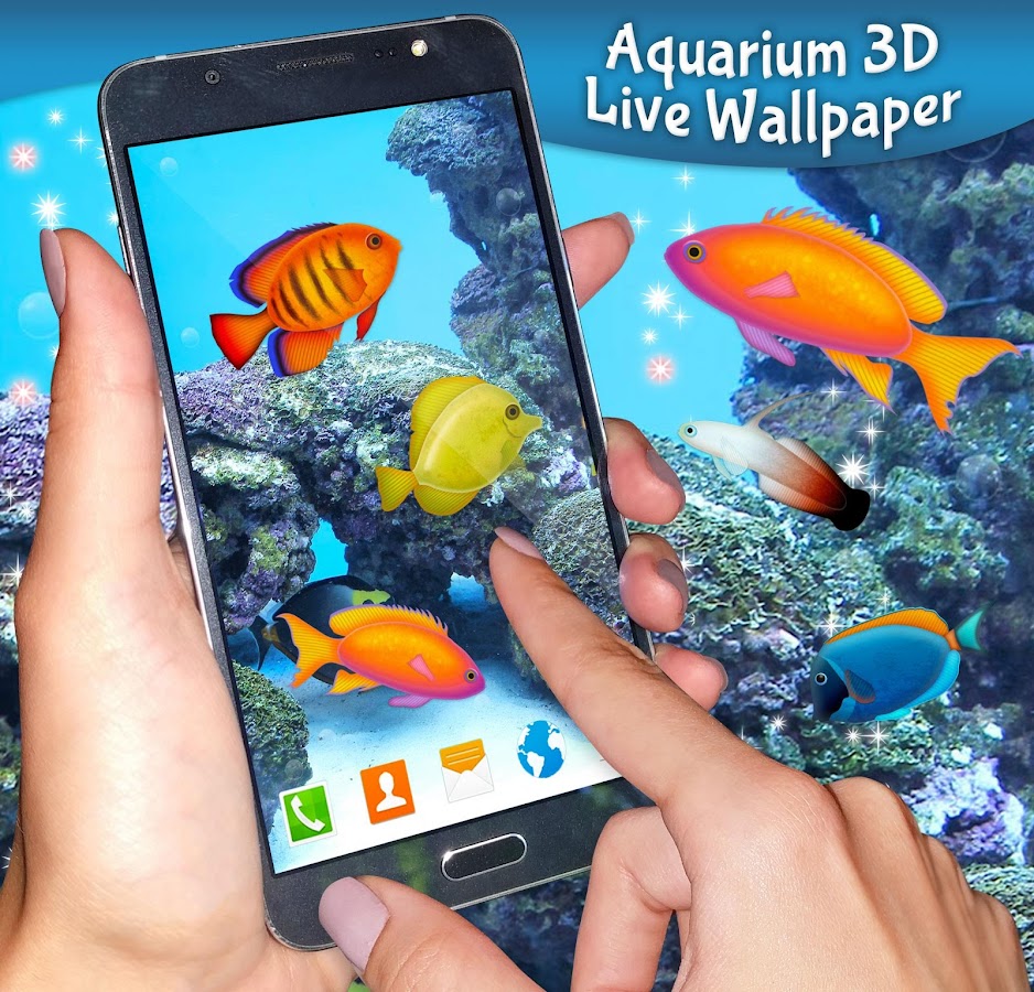 Aquarium 3D Live Wallpaper Apl Android Di Google Play