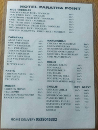 Pandit Chats And Paratha menu 1