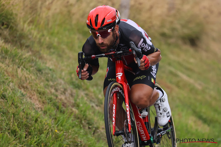 Thomas De Gendt lacht: "Nog nooit zo kort op het toilet gezeten"