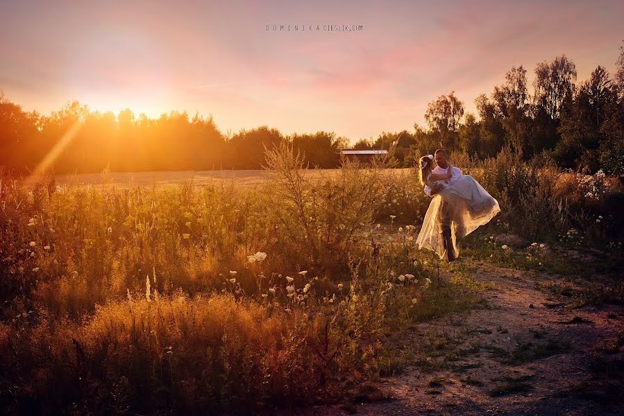 Fotografo di matrimoni Dominika Cieślik (dominikacieslik). Foto del 25 febbraio 2020