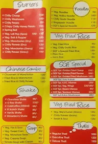 SGF - Spice Grill Flame menu 2