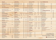 The Tree House Cafe menu 1