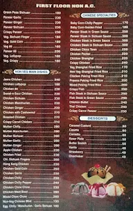 Hotel Prakash Family Restaurant And Bar menu 7