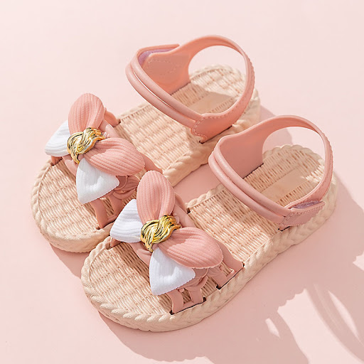 Title 5, Girls Summer Fashion Beach Soft Sole Sandals of...